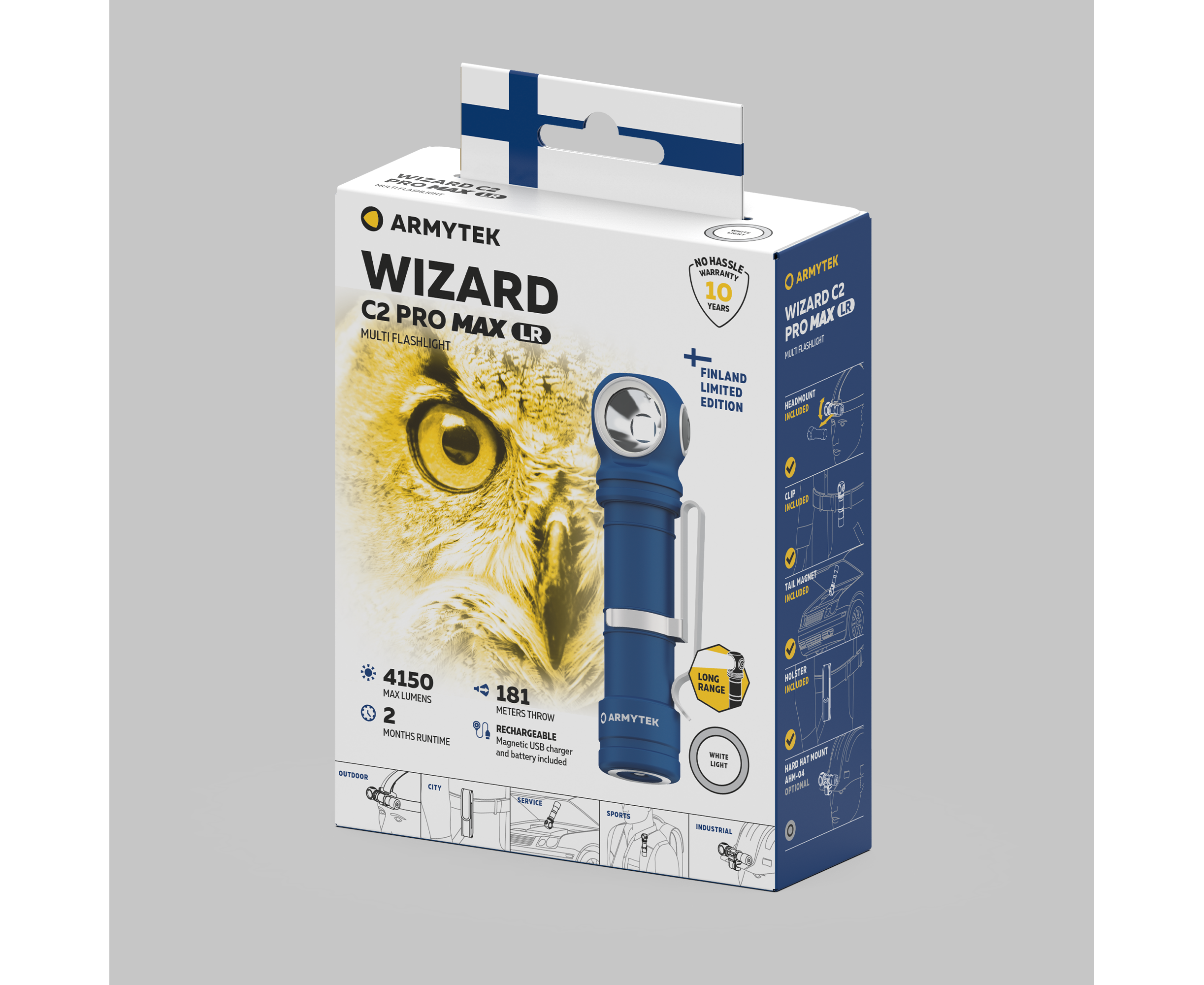 ARMYTEK WIZARD C2 PRO MAX 防災　災害対策　地震対策 ARMYTEK WIZARD C2 PRO MAX 防災 災害対策 地震対策